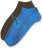 PUMA Herren Performance Train Light Sneaker 2P Socken, Blue/Black, 39-42 (2er Pack)