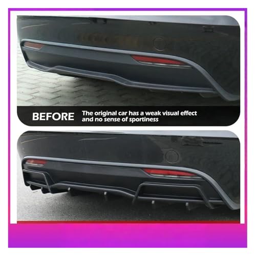 Componente de parachoques trasero Tesla Model 3 Highland reajuste estética premium 2