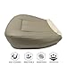 NLQR Front Driver and Passenger Side Bottom Replacement Seat Covers Tan Microfiber Leather Compatible with Jeep Grand Cherokee 1999 2000 2001 2002 2003 2004
