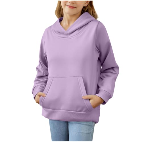 Hoodies for Girls 2025 Trendy Preppy Oversized Sweatshirts Fall Fashion Cute Teen Girls Hoodies Kids Winter Clothes