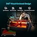 Creality Falcon 2 Pro S 22 Laser Engraver with Air Assist, 22W Enclosed Laser Engraver and Cutter Machine, Camera Visual Assistance, Laser Engraving Machine for Wood Metal Gifts Batch Process