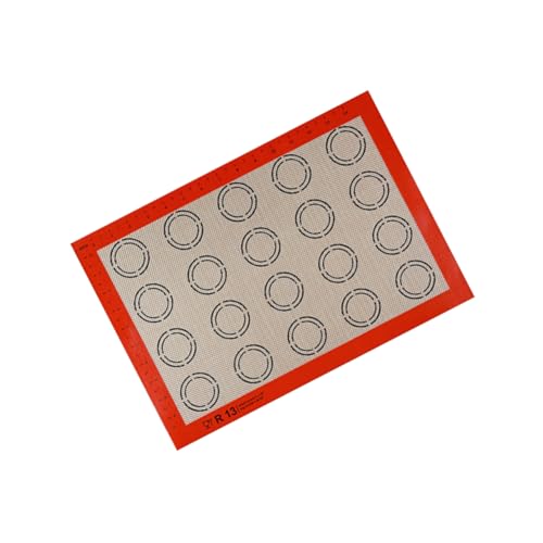 Alipis Tapete De Silicona Para Hornear Antiadherente Reutilizable Resistente Altas Temperaturas Grande Para Pastelería Macarons y Masas Apto Para Lavar Lavavajillas Cocina Segura Con Recu