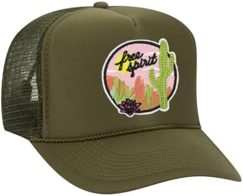 Free Spirit - Vintage Patch Trucker Hat