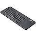 Logitech K400 Plus Kabellose Touch-TV-Tastatur mit integriertem Touchpad, US QWERTY-Layout - Schwarz Baby,Schwarz günstig Kaufen-Logitech K400 Plus Kabellose Touch-TV-Tastatur mit integriertem Touchpad, US QWERTY-Layout - Schwarz