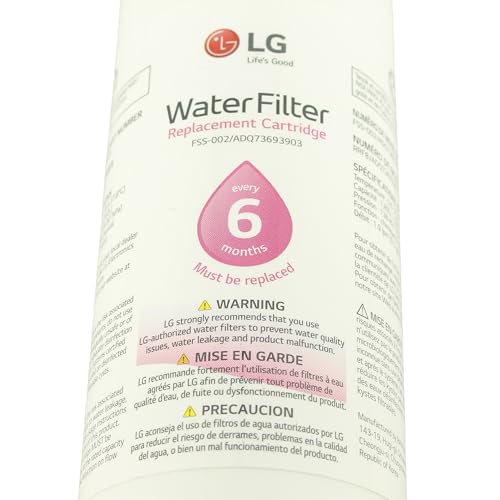 Original Ersatz ADQ73693903 / ADQ736939 Kühlschrank-Wasserfilter passend für LG Kühlschränke GC-L207TVQK GC-L227 GC-L227YVQA
