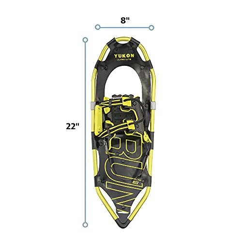 Yukon Charlie's Run Ultra-Lite Snowshoe 8-Inch X 22-Inch Designed For Running #TOP4
