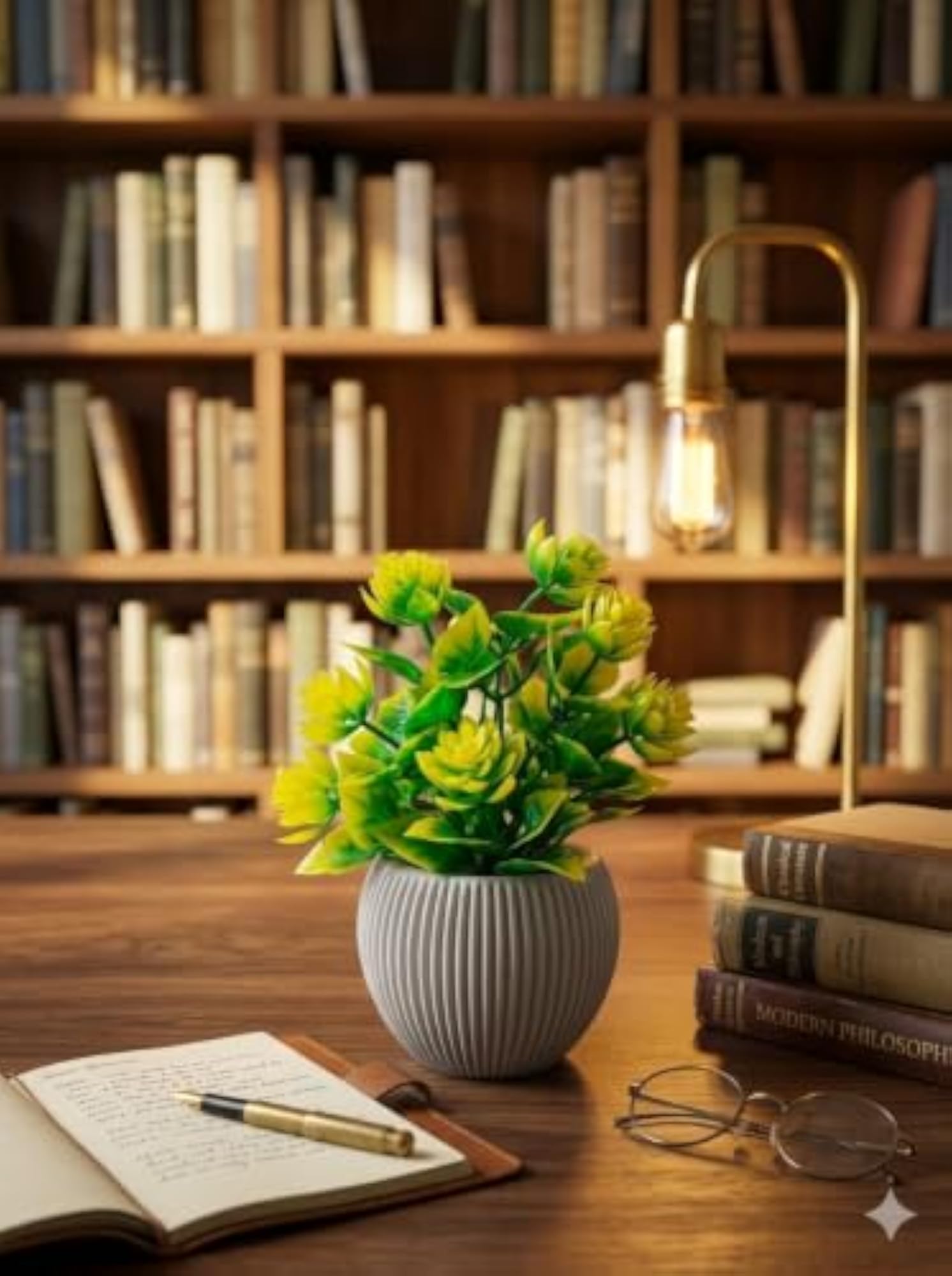 Oseries Artificial Plants Fake Mini Plant Small Greenery Decor