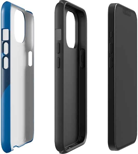 Skinit Impact Phone Case Compatible with iPhone 15 - Officially Licensed NFL Buffalo Bills Double Vision Design