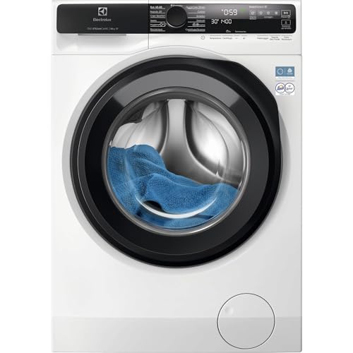 Electrolux Lavatrice Frontale Serie 700 SteamCare EW7F510Y, 10 kg, Classe A, Programma Vapore Refresh, Tecnologia SensiCare+ – Lavaggio preciso e rapido, QuickCare 59 min, Connettività App, 72 dB