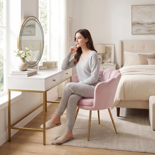 Luxury Faux Fur Accent Chair