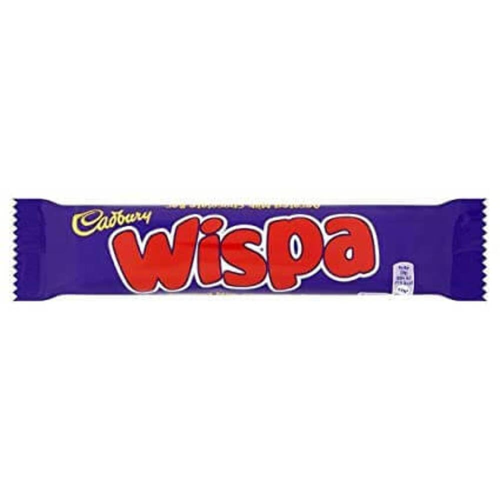 Cadbury Barre de Chocolat Wispa 99 g - Lot de 24