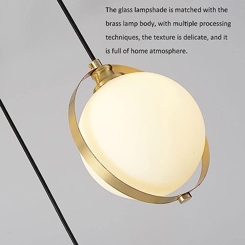 Lámpara colgante de cristal moderna para techo de comedor e isla de cocina 7