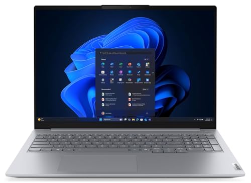 Image of Lenovo ThinkBook 16 Gen 9 Copilot+ Laptop with AMD Ryzen 7 250 Processor, 16 inch 1920x1200 IPS Touchscreen Display, 16GB of Memory, 512GB SSD, FHD IR Hybrid Camera, Fingerprint Reader and Windows 11 Pro