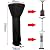 FITHOOD Patio Heater Cover Waterproof with Zipper,210D Outdoor Round Heater Covers Black (H89 xD33 xB19 in /226x85x48cm)