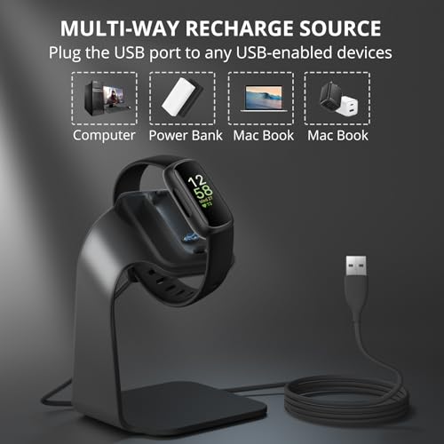 Nanw Charger Dock Compatible With Fitbit Inspire 3 thumb #3