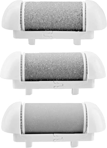 3 Different Replacement Roller Head for IWEEL/CIVYPRO/OTAZWA/ADAMPARK/ZIKILLYA/ELMCHEE/NICEBIRDIE Foot File Pedicure Tools for Feet Callus Shaver Pedicure kit for Cracked Heels and Dead Skin image 5