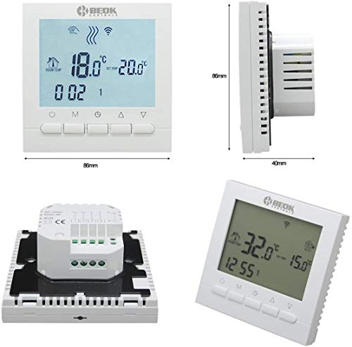 Cronotermostato WIFI Controllo remoto ONLINE