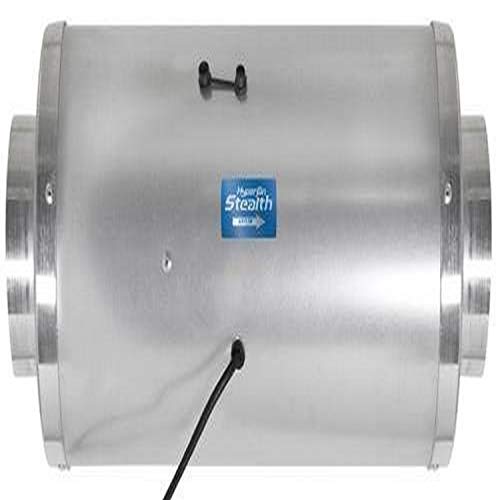 Hyper Fan GL56701430 Stealth 10 in 1065 CFM Plant-Germination-Equipment, Natural