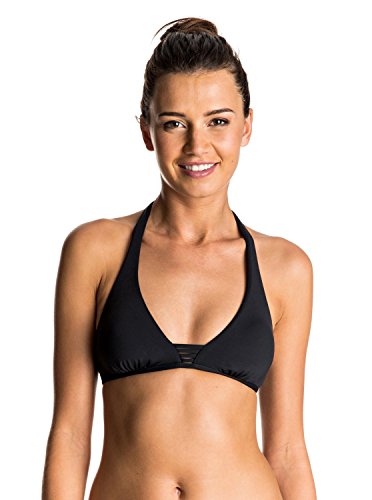 Roxy Women's Strappy Love 70s Halter Bikini Top