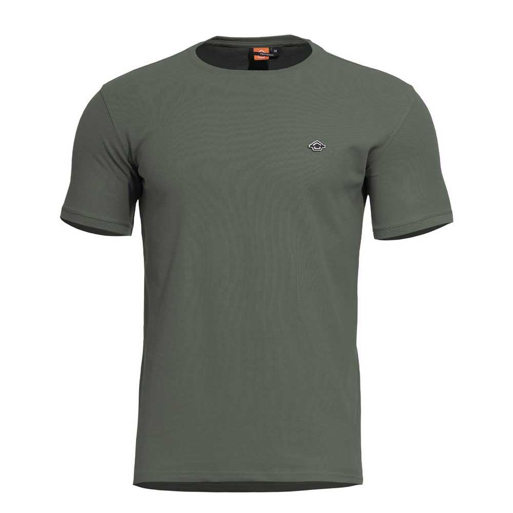 Pentagon Men's Camo Green Levantes Crew Neck Shirt Size L