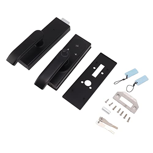 Cerradura Inteligente de aleación de aluminio en negro mate 6