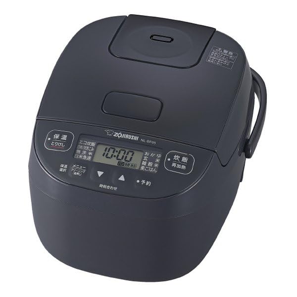 象印マホービン 炊飯器 3合 ソフトブラック NL-BF05-BZ