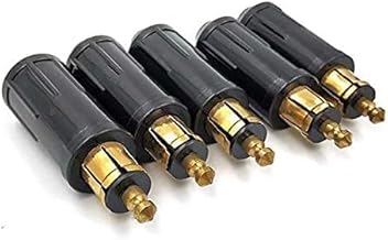 iMESTOU DIN Male Connectors Cigarette Lighter Adapter 12V Compatible with BMW Motorcycles (5)