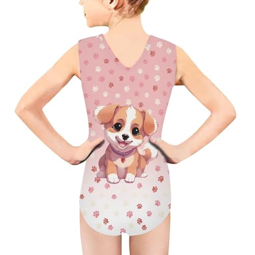 Image of Girls Swimsuit 3-14Y One Piece Swimwear Sleeveless Girls Bathing Suit