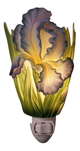 Bearded Iris Nightlight - Flowers of Light Ibis & Orchid Designs