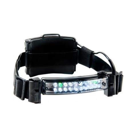 FoxFury 420-006 Command 20 LED Firefighter Helmet Light with 1" Silicone Strap, 72 Lumens Cover