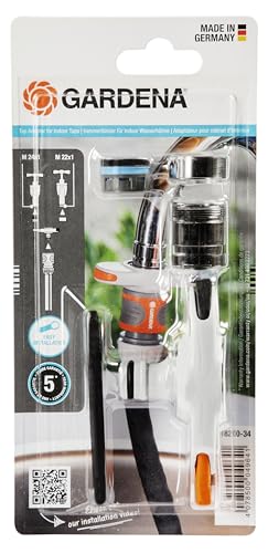 Adaptateur de robinet d'intérieur GARDENA Raccordement filetage mâle M22 ou femelle M24 Garantie - vue 5