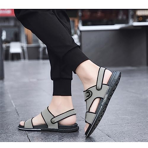 Men's casual sports beach shoes, soft sole sandals, indoor and outdoor thick sole slippers2