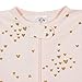 Gerber Baby Girls 2-Pack Footed Pajamas, Love Pink, 9 Months