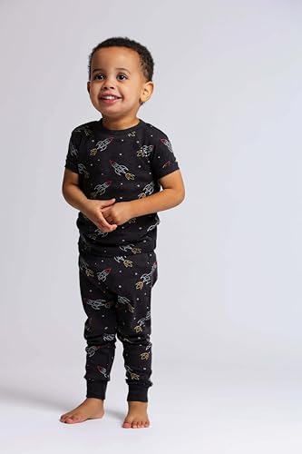 MONICA + ANDY Baby Boys' Short Sleeve Two-Piece Pajama Set2