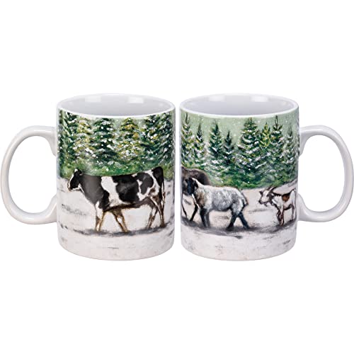 Mugwinterparade Urban Country Home Decor Mug winter parade urban country home decor