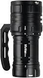 Wurkkos Diving Flashlight DL06 Max 15000 Lumen Scuba Dive Light, 100°Beam Angle Diving Light with 6 XHP50.2, IPX8 Waterproof Dive Torch 100m Underwater Flashlight Cold White - 1