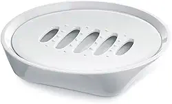 Saboneteira Premium Sólido Branco