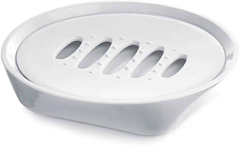 Saboneteira Premium Sólido Branco