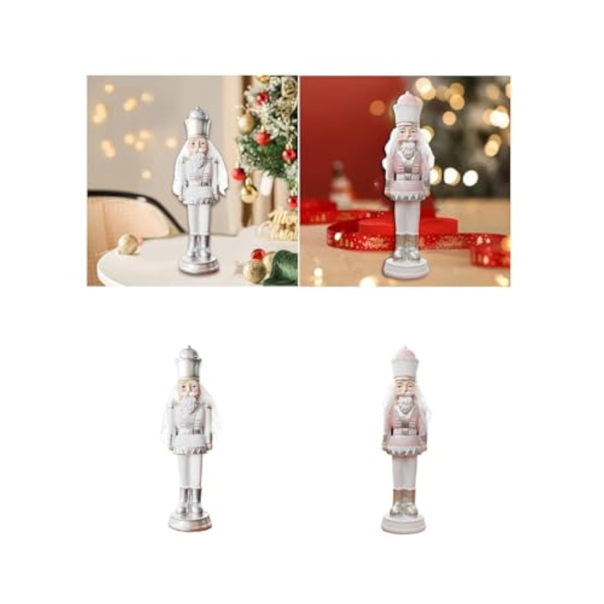 Nutcracker Statue Decorative Figurine for Xmas Living Room