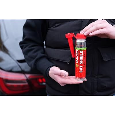 XADO RED CAT Shield Catalytic Converter & Combustion System Cleaner with Revitalizant, Prevents Clogging & Reduces Emissions, 250 ml
