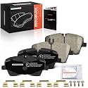 Frankberg Bremsbelagsatz inkl. 4x Bremsbeläge Vorne Kompatibel mit SLK R171 CLC-Klasse CL203 C-Klasse Coupe CL203 CLK Cabriolet A209 Replace# 0034205920,0034209520