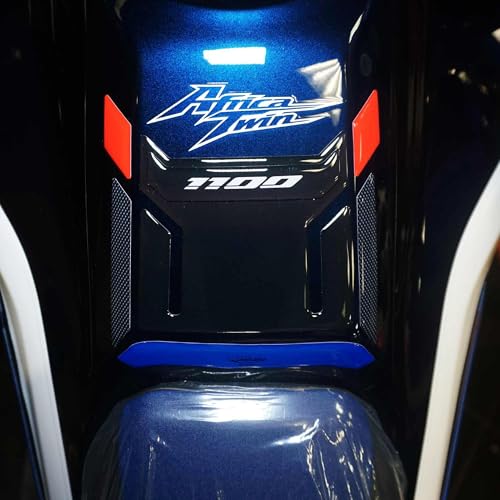 labelbike - 3D Sticker Motorcycle Fuel Tank Pad Protection and Decoration in Resin Compatible with Honda Africa Twin 1100 2022