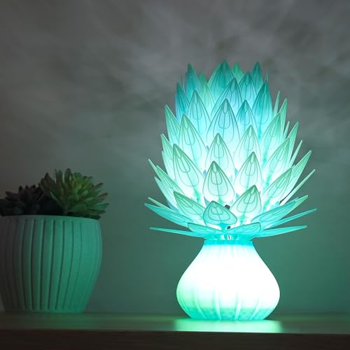 Image of IEMAI Translucent PETG Filament 1.75mm 1kg, Dual Color Gradient Blue to Green 3D Printer Filament Up to 600mm /s Rapid Printing for Lampshades Artwork & Home Decor