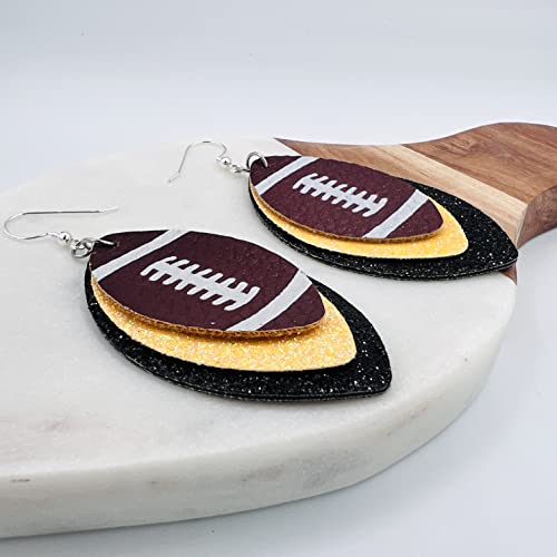 Football Earrings for Women, Football Jewelry, Athletic Team Spirit Accessories3