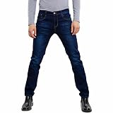 Toocool - Hommes Jean Coupe Classique, Pantalons en Coton, Jeans Taille Moyenne, Jean Homme Regular LE-2487 [46, Bleu]