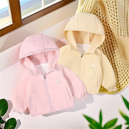 Boys Girls Windbreaker Hooded Jacket Windproof Lightweight Casual Comfy Raincoat Kids Casual Outdoor Hiking Outwear Jacket3