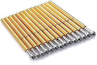 100pcs P75-E2 Spring Test Probe Pogo Pin Test Tools Dia 1.3mm Conical Head 1.02mm Thimble Length 16.5mm PCB Testing Pin Spring Contact Probe