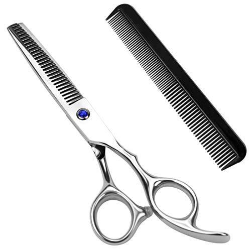 Hair Thinning Cutting Scissors with Hair Comb - AUMELO Professional Barber Hairdressing Texturizing