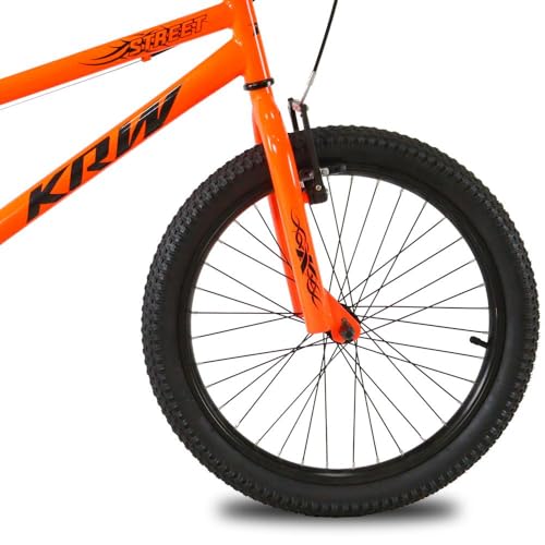 Bicicleta Aro 20 KRW BMX Cross V-Brake Sem Marchas