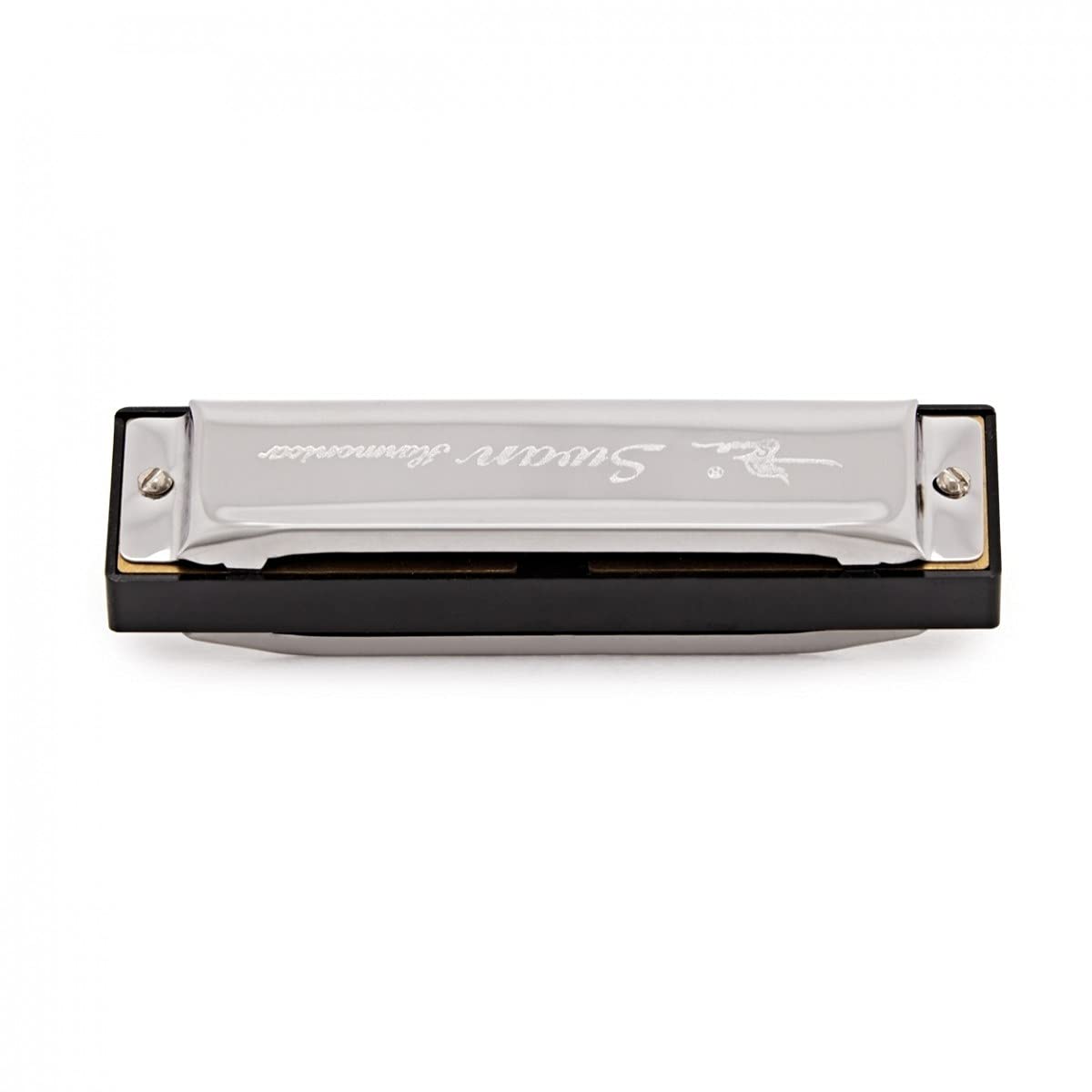 Coffret Harmonica Chromatique 12 Pièces avec Étui, Argent
